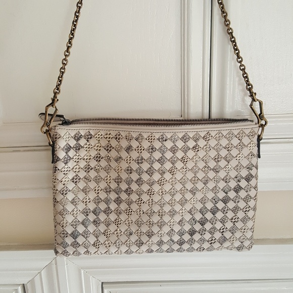Bottega Veneta Handbags - Bottega Veneta Intreccato python crossbody